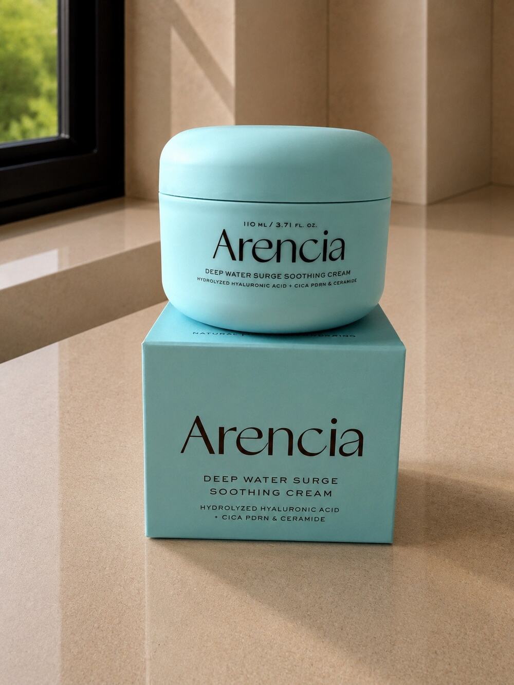 $24 New Arencia Deep Water Surge Soothing Cream 110ml PDRN Hyaluronic Acid